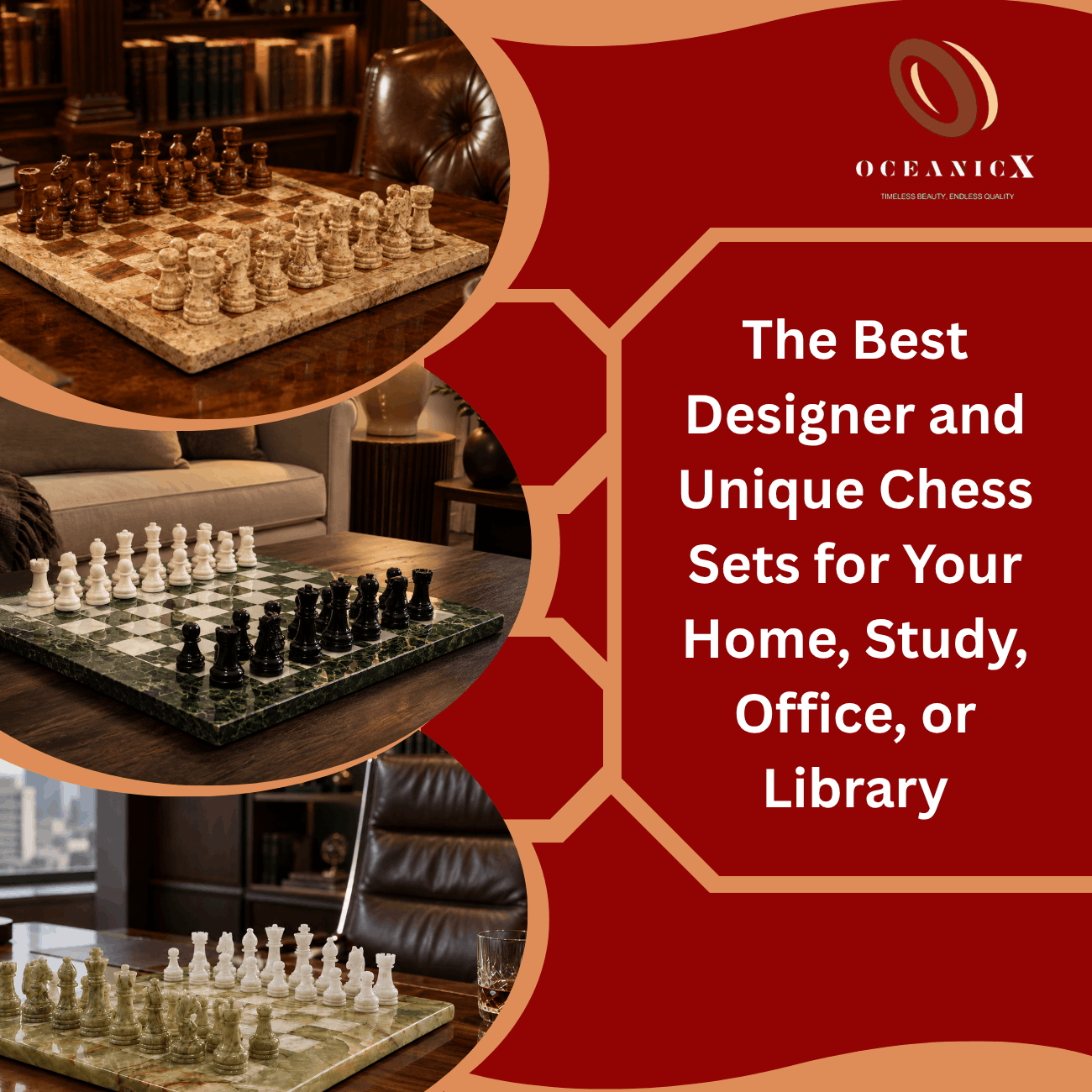 Unique & Designer Chess Sets for Home, Study & Office – OceanicX