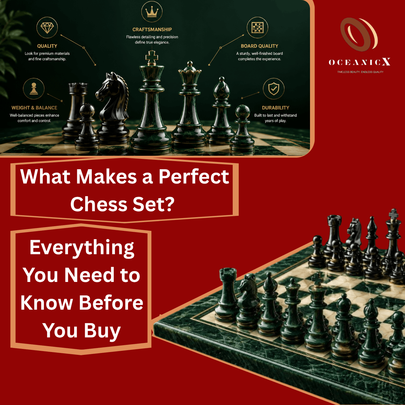 What Makes a Perfect Chess Set? The Complete Buying Guide – OceanicX