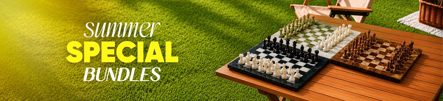 Premium Game Bundles: Chess & Checkers Sets