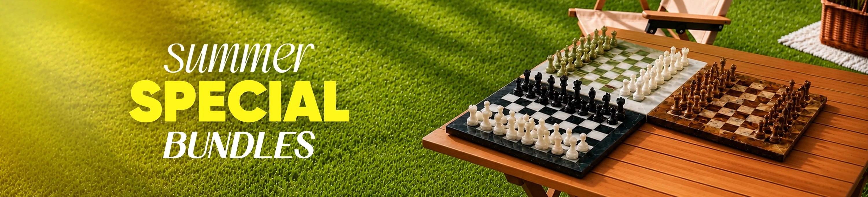 Premium Game Bundles: Chess & Checkers Sets