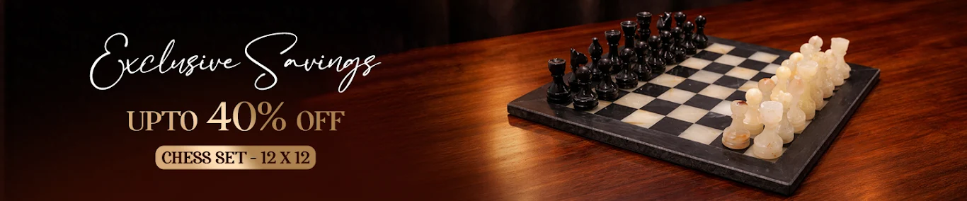 12x12 Marble Chess Sets – Luxury and Precision Combined