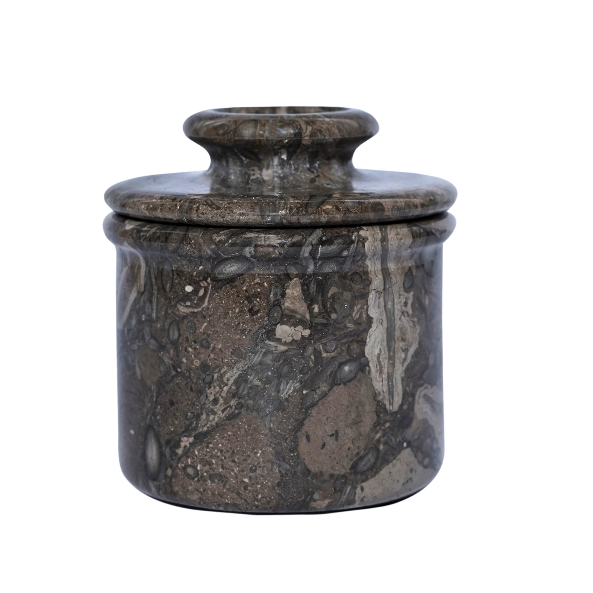 Oceanic Marble Butter Keeper with Lid