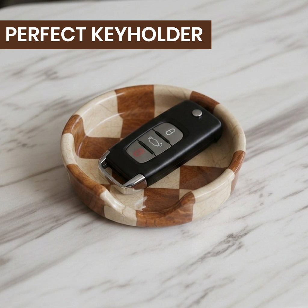 Verona Brown Marble Spoon Rest - Premium Marble | OceanicX